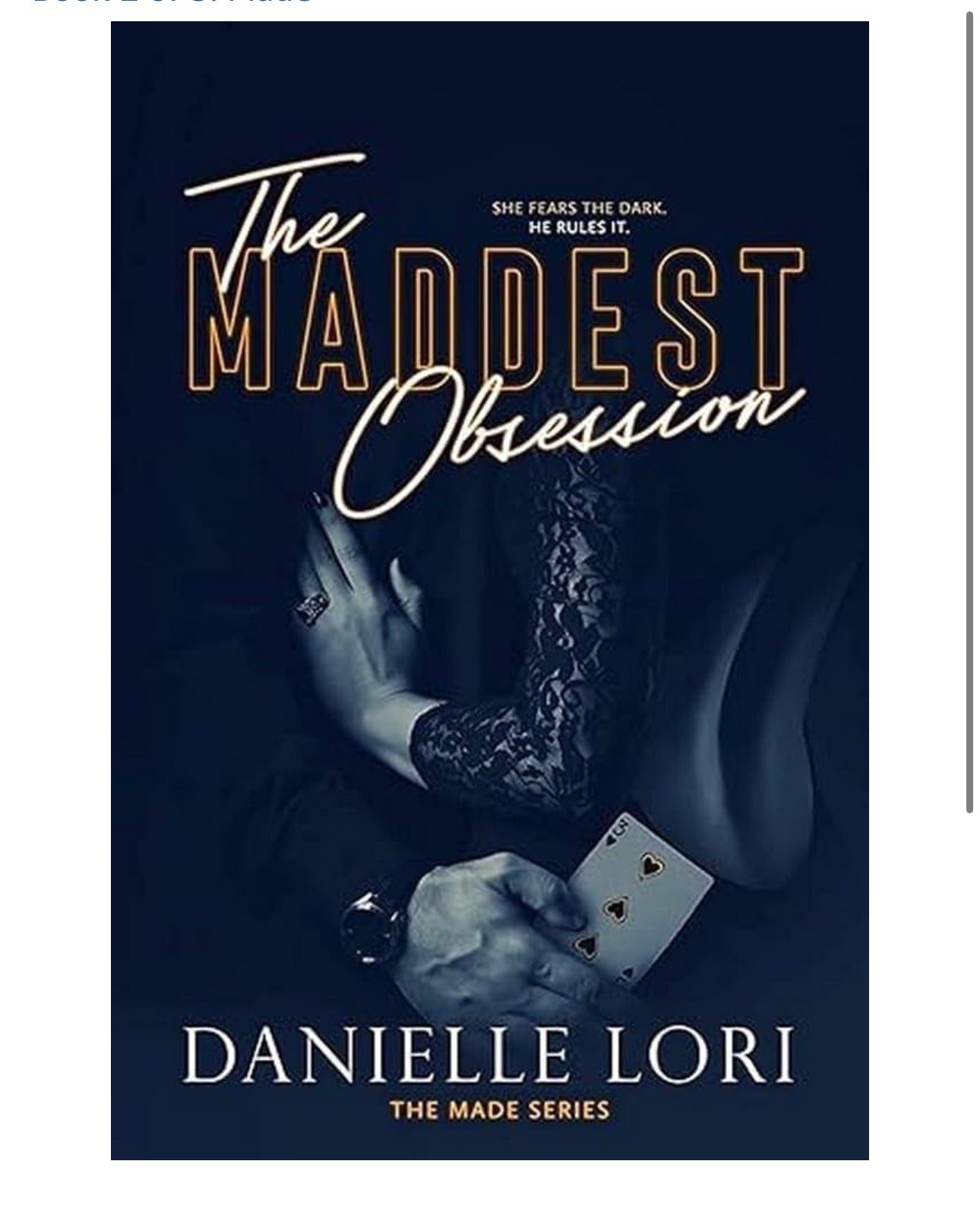 The maddest obsession (preorder)